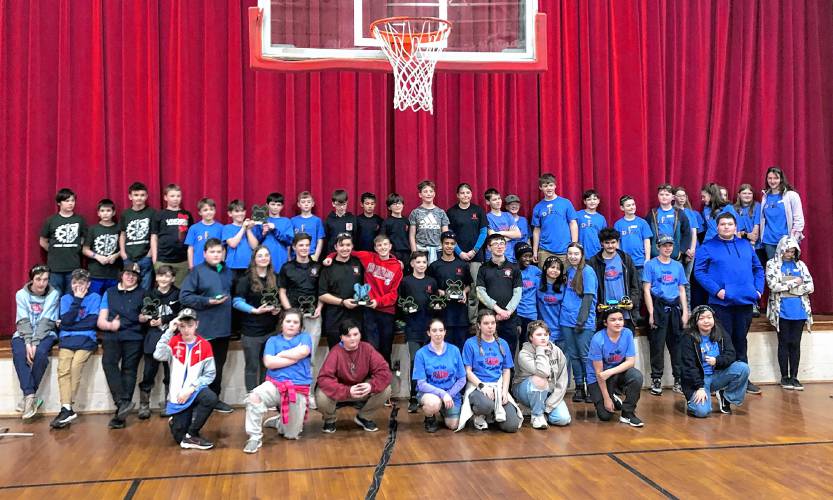 Seventeen teams from around New England competed at New Hampshire’s First Aerial Drones Competition at Great Brook School in Antrim on Saturday. 