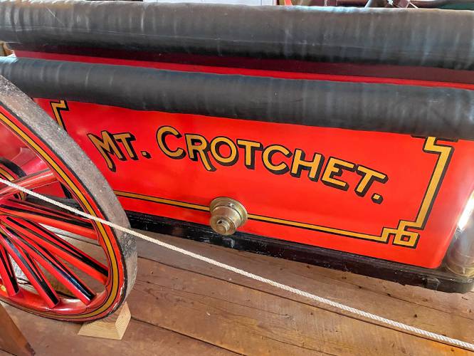 The “Mt. Crotchet,” Francestown’s first fire engine. 