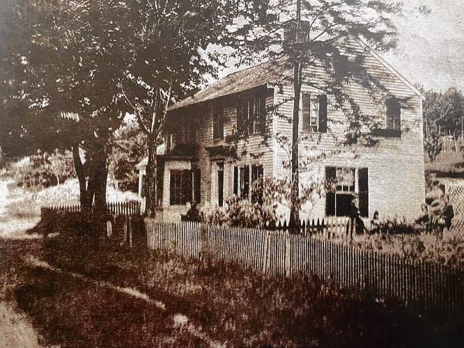 A historic photo of The Old Parsonage.