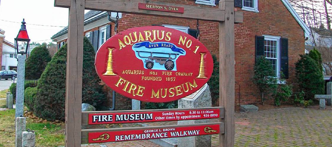 The Aquarius No.1 Fire Museum on Summer Street. 