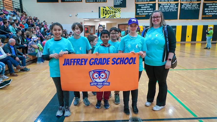 Jaffrey Grade School’s Different Cookies team took fifth at regionals.