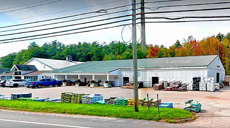 The original Achille Agway  store on Route 202 in Peterborough. 