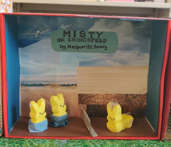 “Misty of Chincopeep,” submitted by Amy Stodola. Based on “Misty of Chincoteague” by Marguerite Henry.