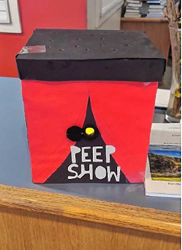 “Peep Show,” submitted by David Kidd.