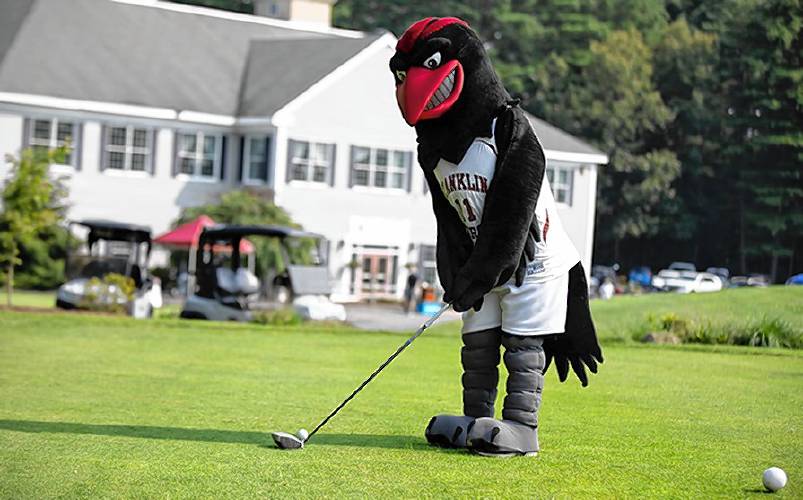 Franklin Pierce University recently hosted the Rocky Raven Golf Classic.