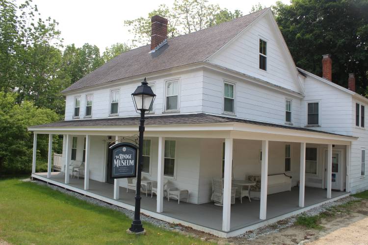 The Freeborn Stearns House on School Street in Rindge is the home to the Rindge Historical Society Museum.