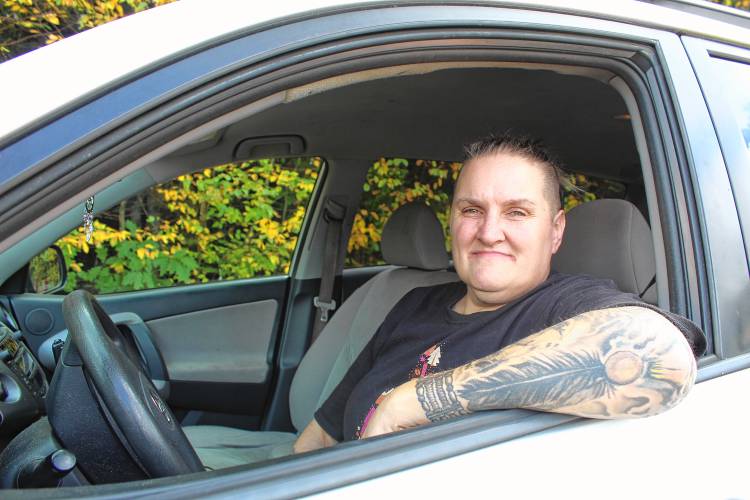 Sara Lybbert of Peterborough has been driving as a community volunteer since 2016.