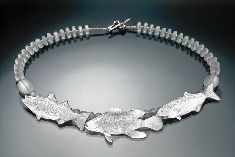 Jewelry by Susan Barker.