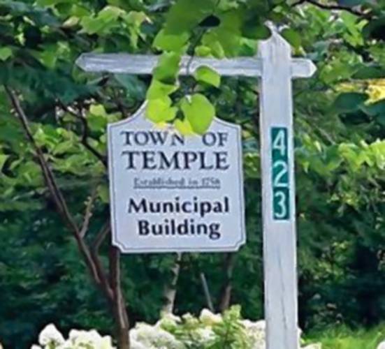 Town of Temple.