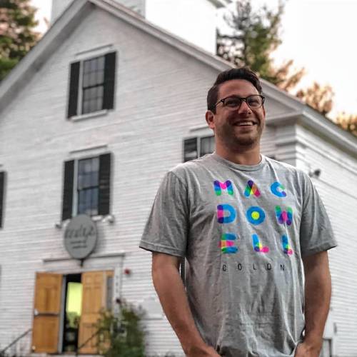 Jared Mezzocchi,  artistic director of Andy’s Summer Playhouse in Wilton.