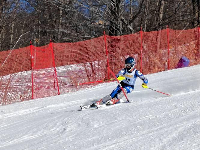 ConVal’s Garret Rousseau finished sixth in the slalom at Thursday's Division II state championships, earning a spot in the Feb. 22 Meet of Champions.